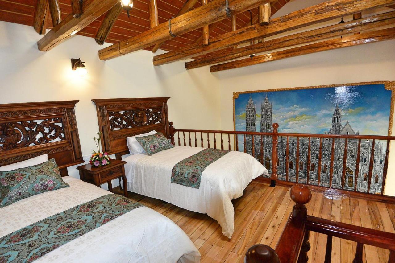 Hotel La Basilica Quito Bagian luar foto
