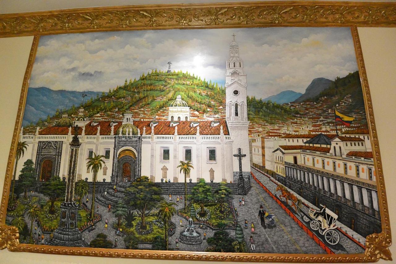 Hotel La Basilica Quito Bagian luar foto